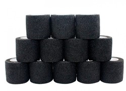 Vedere dettagli per NASTRO ADESIVO PER GRIP 5cm BOX - NERO  Immagine di NASTRO ADESIVO PER GRIP 5cm BOX - NERO
