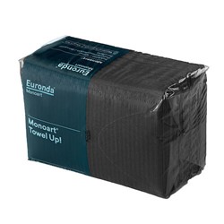 Vedere dettagli per TOVAGLIETTE POLITENATE NERE 50pcs Immagine di TOVAGLIETTE POLITENATE NERE 50pcs