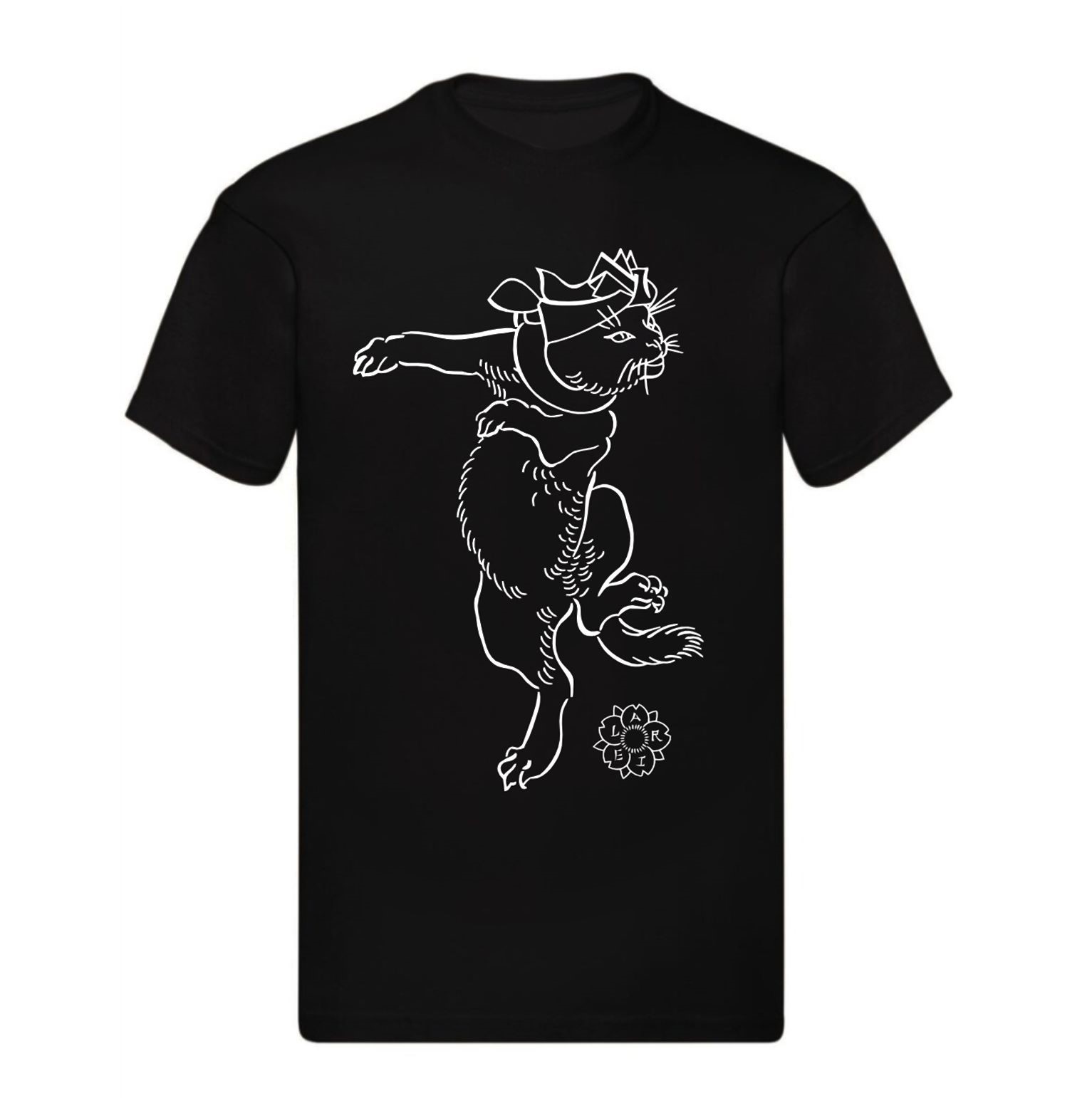 Immagine di T-SHIRT GATTO NERO 10th ANNIVERSARY